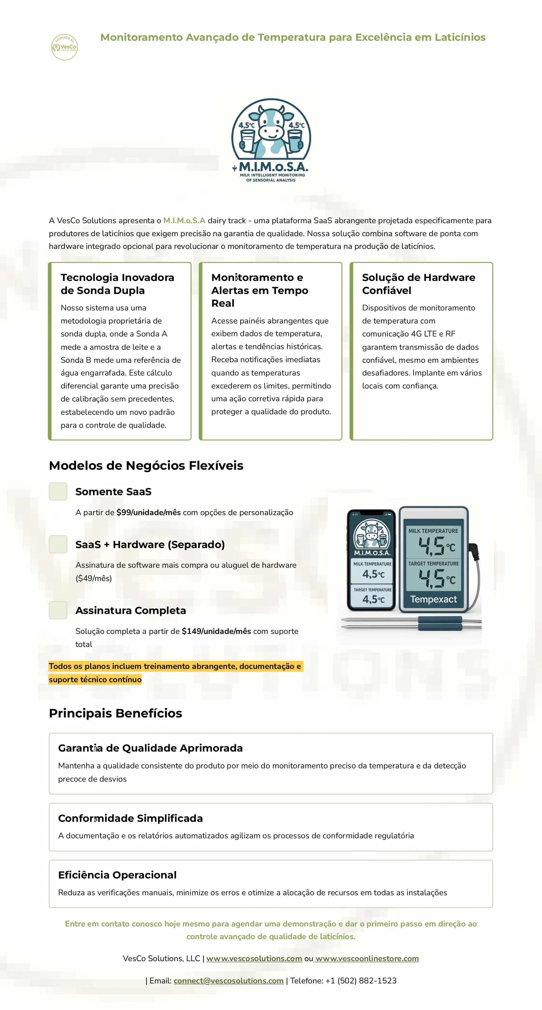 Copia de Advanced Temperature Monitoring for Dairy Excellence