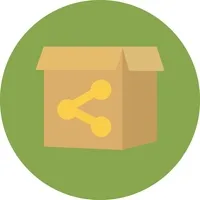 Icono de servicio, distribución autorizada, animación