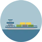 Service Icon Freight Forwarding Logistics