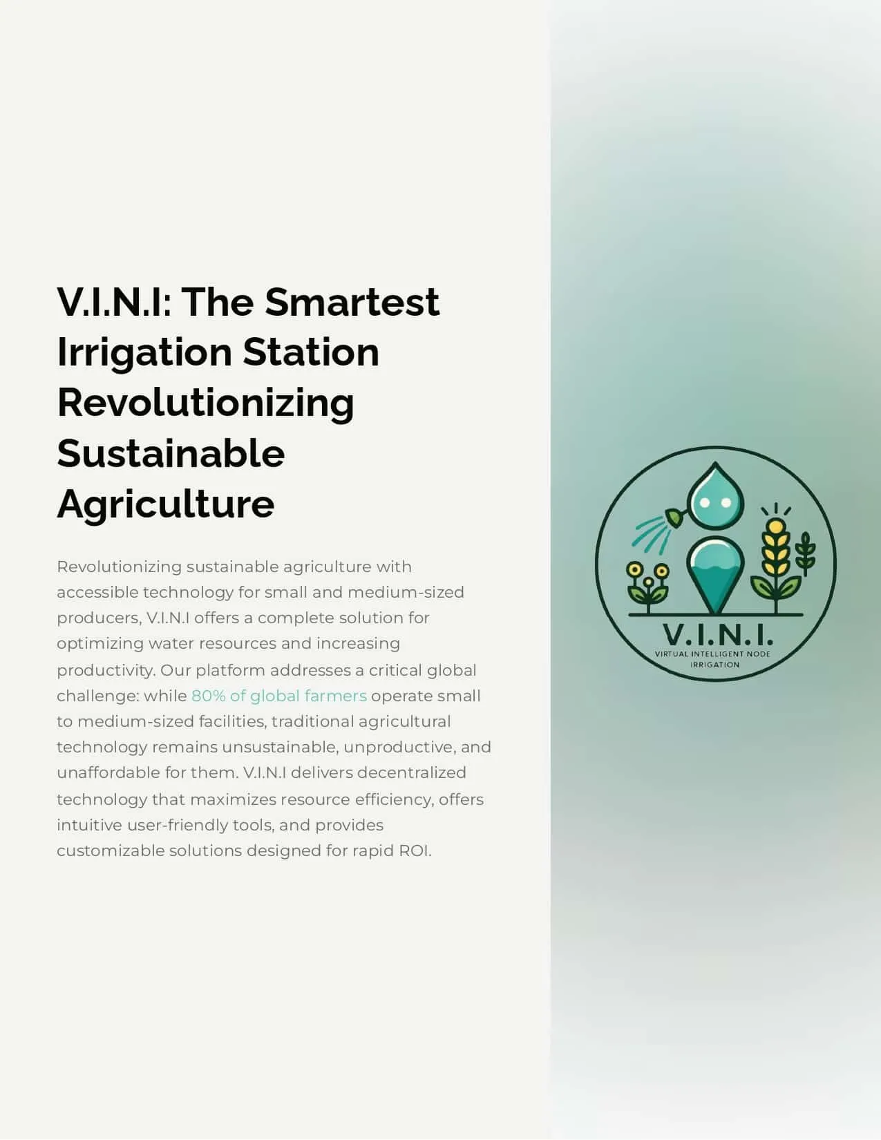 VINILa estación de riego más inteligente que revoluciona la sostenibilidad - página 001